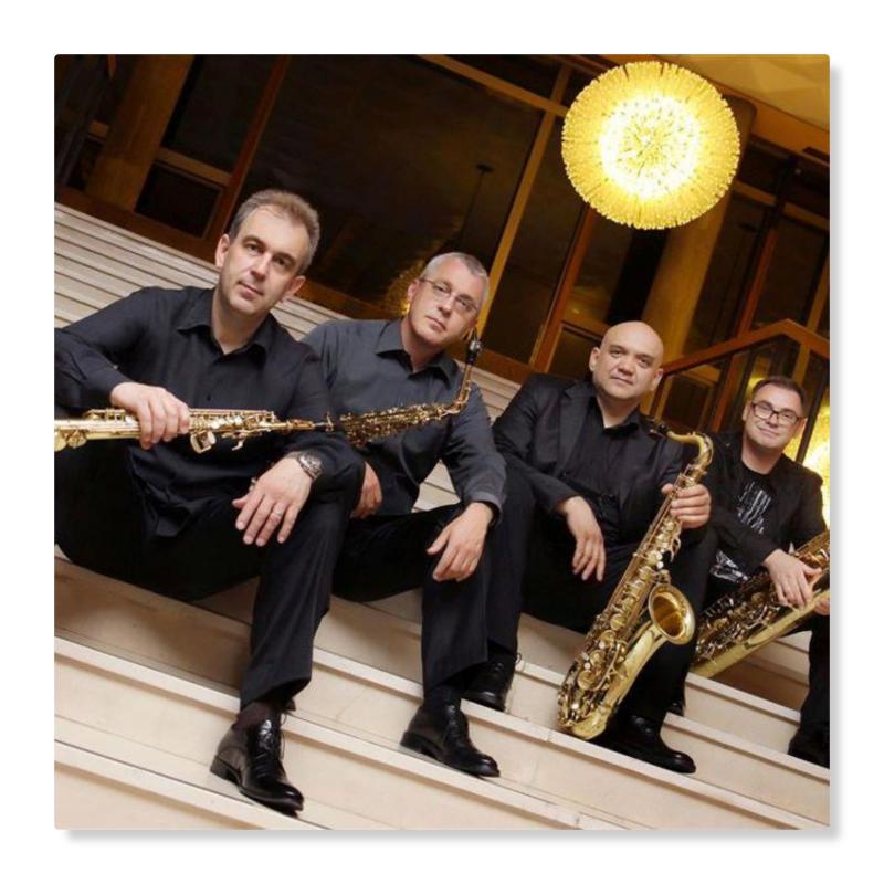 Zagreb Saxophone Quartet with Bojan Gorišek &amp; Milko Lazar