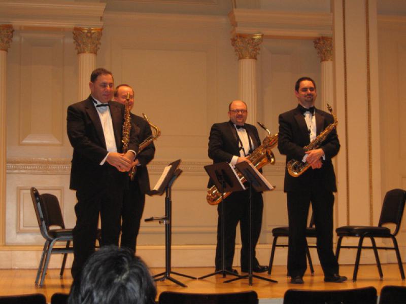 New Jersey Saxophone Quartet with the University of Delaware Percussion Ensemble - Harvey Price, conductor