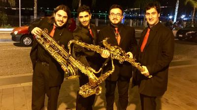 Acrobatic Sax Quartet